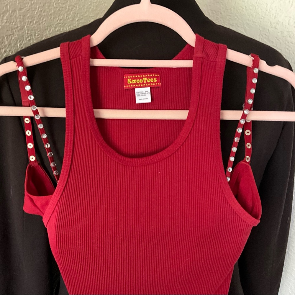 Sweeteas Tank and Bralette Set